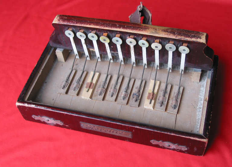 Clavier d'accordéon diatonique