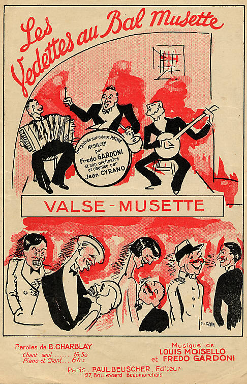 Les vedettes du bal musette