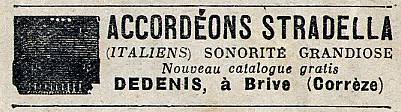 Accordons Dedenis
            Stradella