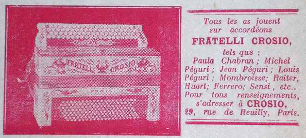 Publicit Fratelli
            Crosio