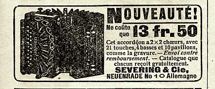 Accordon Severing de
            Neunerad