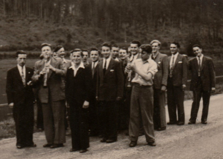Groupe avec clarinettiste