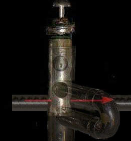 circuit de l'air dans un piston