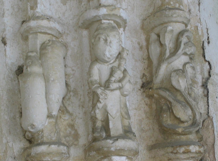 Cornemuseux de l'église de Bascons dans les Landes