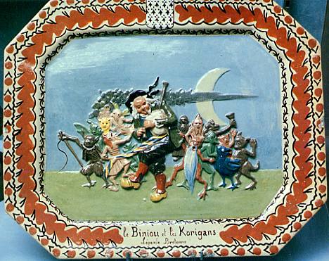 Le biniou et les korrigans