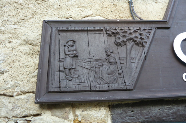 Quimper enseigne creperie place au beurre