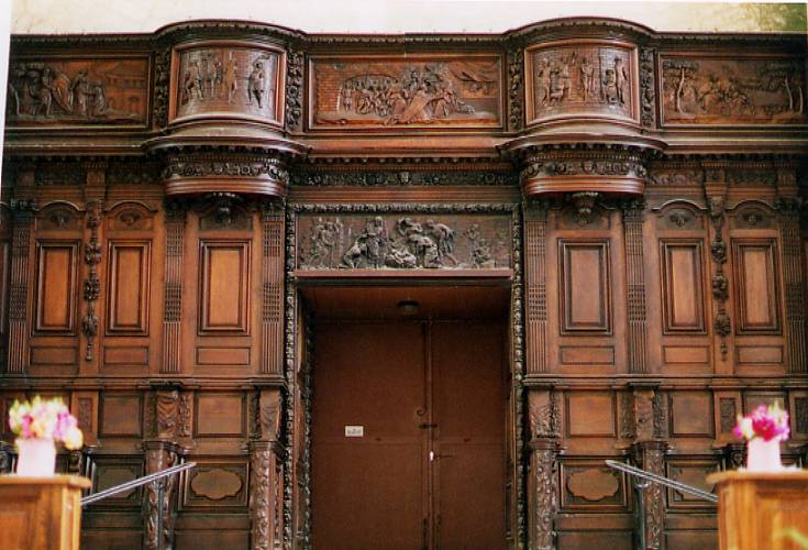 Jubé de Saint-Maixent