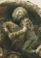 Calvaire de la chapelle Notre-dame du Loc à Saint-Avé : détail